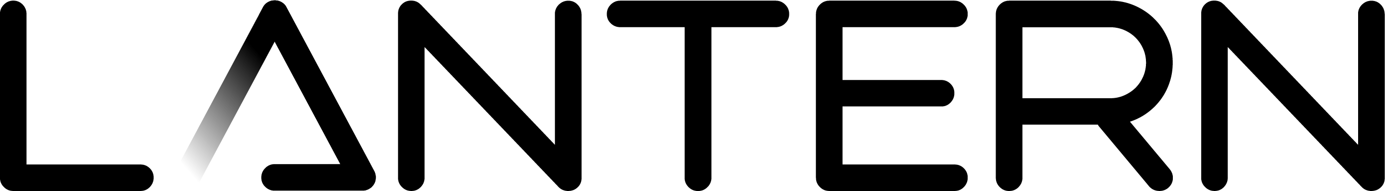 lantern logo black